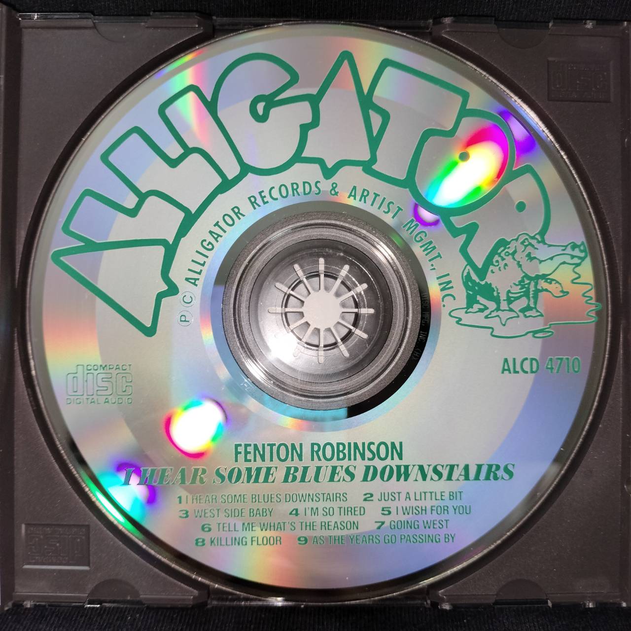 Fenton Robinson – I Hear Some Blues Downstairs / ไม่ระบุ / แผ่นสวย