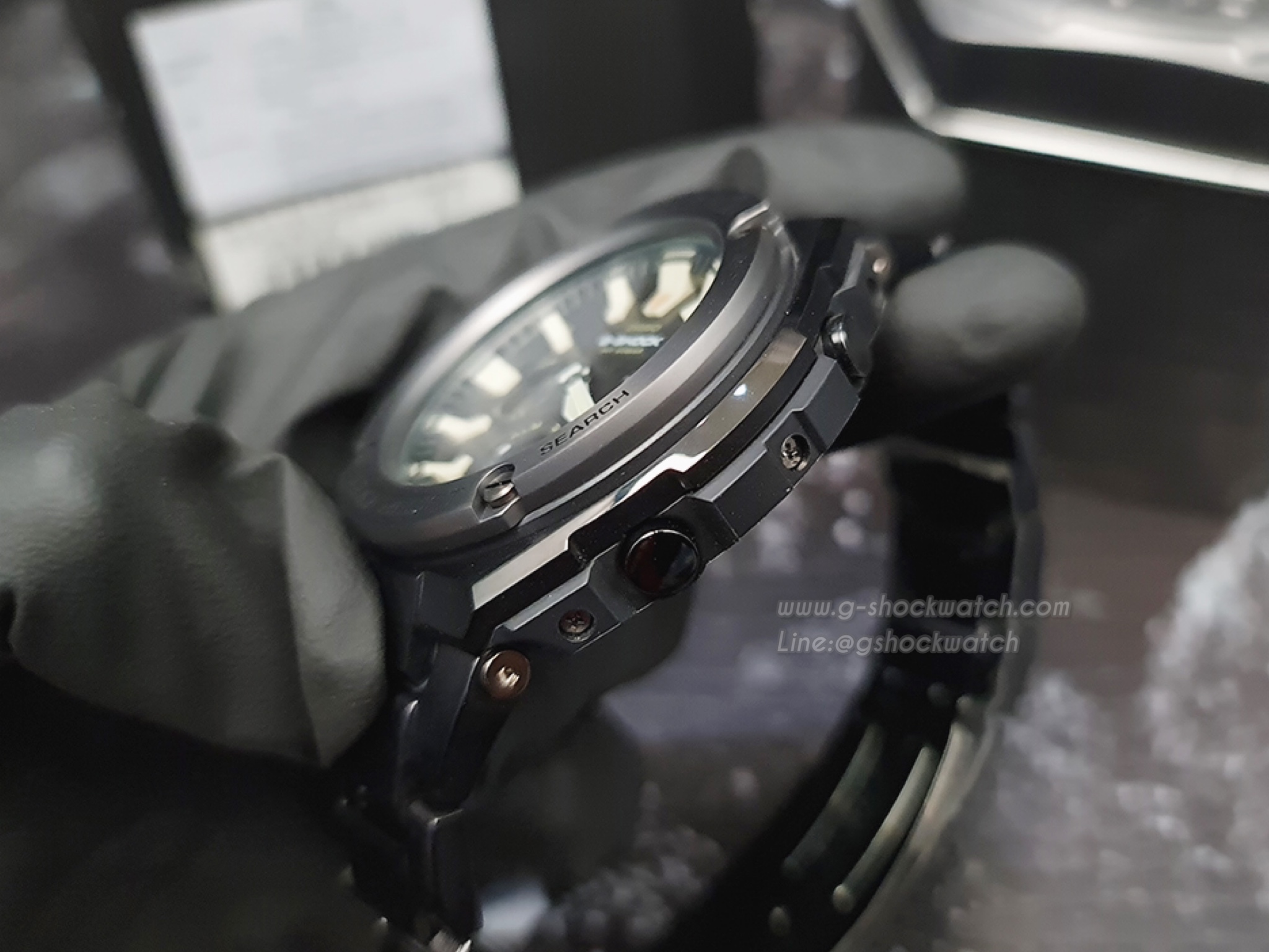 CASIO G-SHOCK นาฬิกาข้อมือ นาฬิกากันน้ำ นาฬิกาของแท้ ประกันศูนย์ CMG 1 ปี รุ่น GST-S130BD-1A