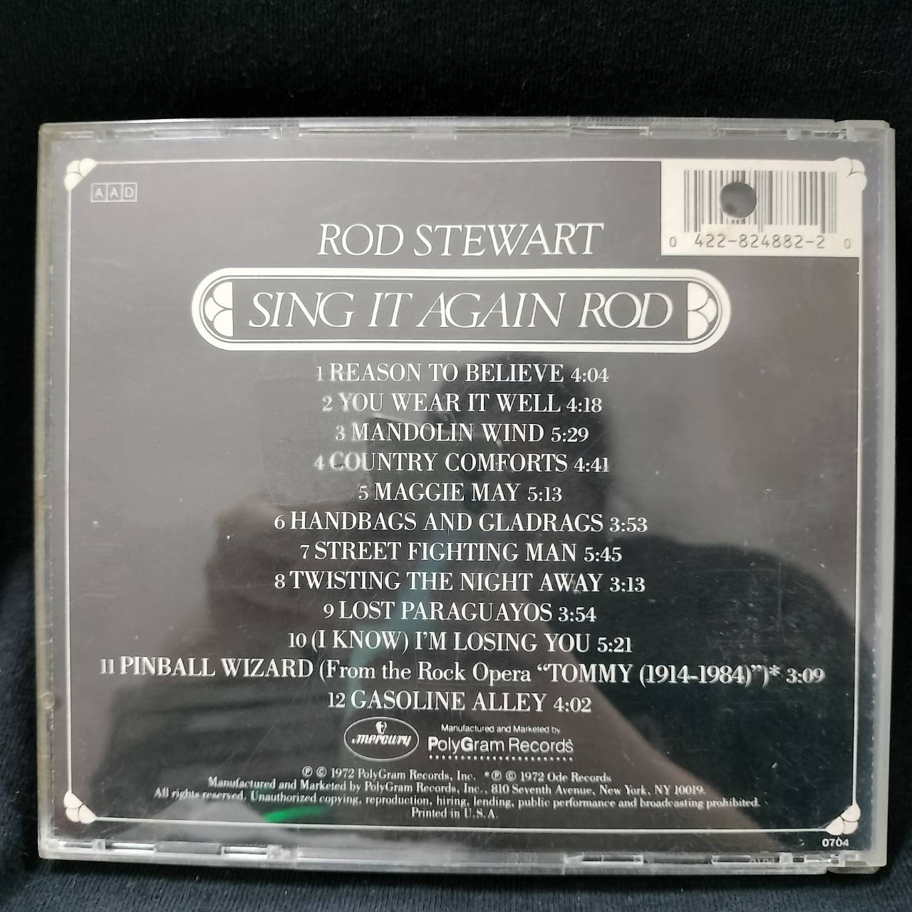 Rod Stewart – Sing It Again Rod / USA / ปกเจาะ / แผ่นดี