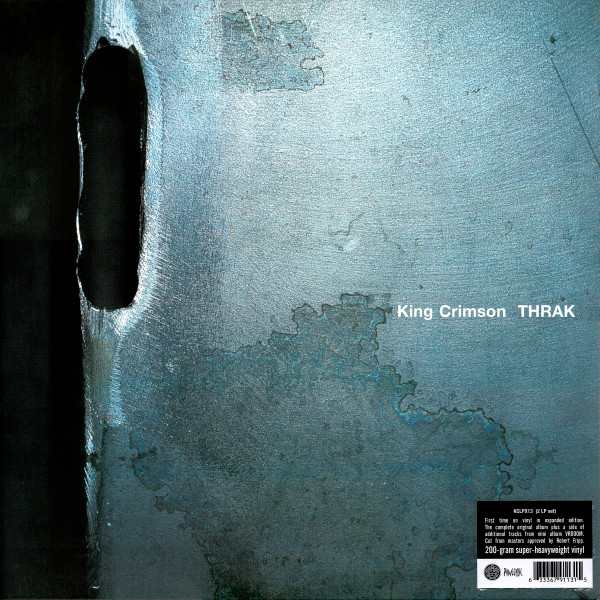 King Crimson – THRAK / USA / ปกในมีจุดเหลือง / แผ่นโปรโม / แผ่นดี