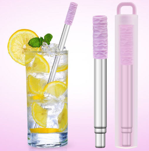 หลอด,หลอดแก้วน้ำ,หลอดพกพา,สกรีนโลโก้,ขั้นต่ำ1,000ชิ้น
