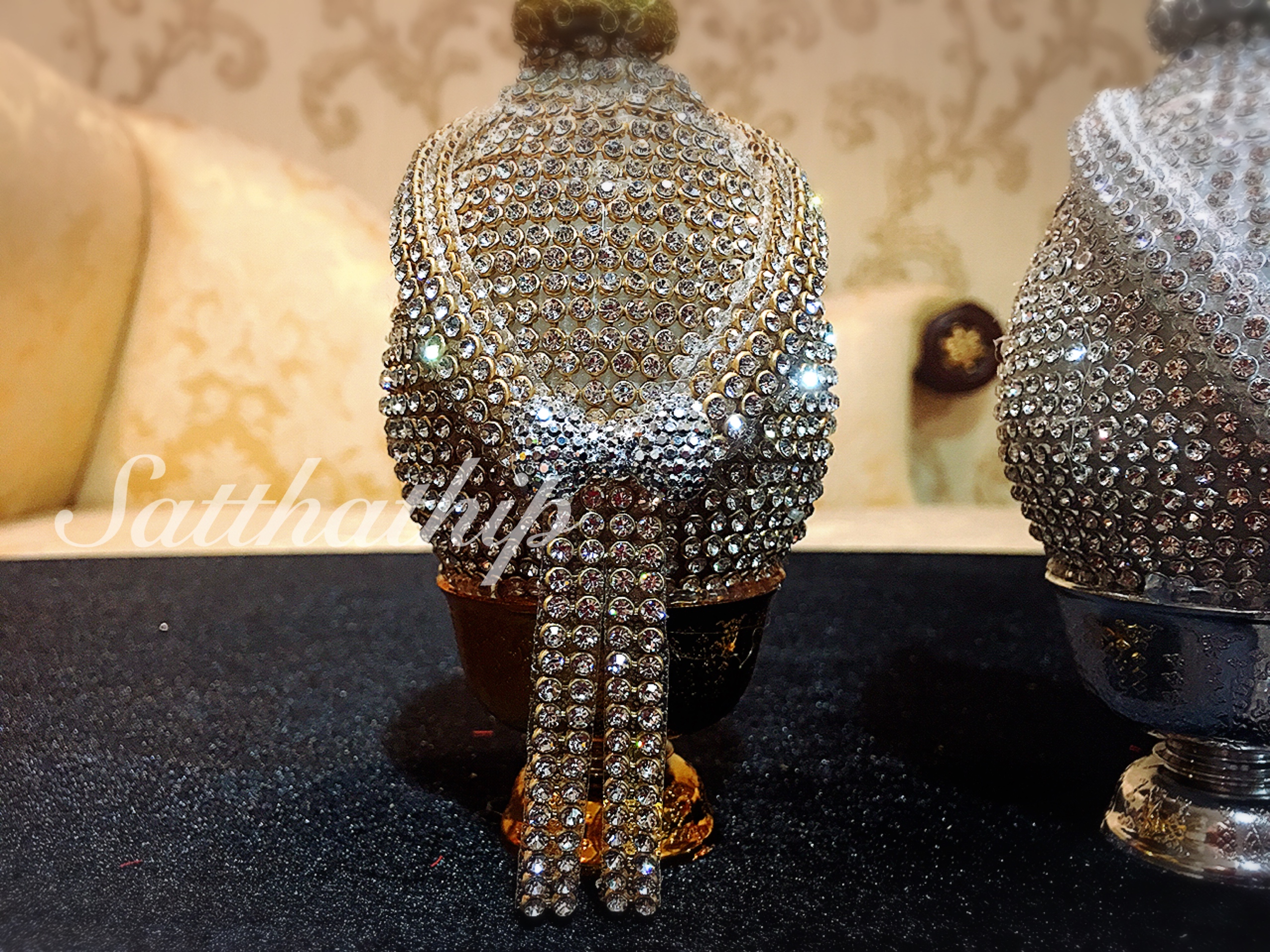 พานพุ่ม - พานพุ่มสักการะ - พานพุ่มเงินทอง - Phan bush