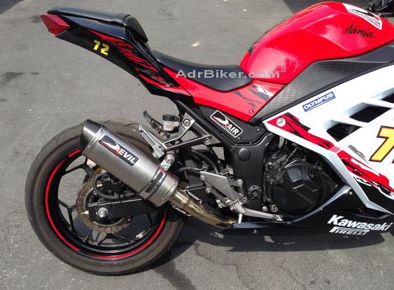 ท่อ Devil สำหรับ NINJA 250/300, z250/z300 ปี 2013-2016 (For Exhibition only)