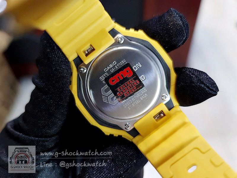 CASIO G-SHOCK นาฬิกาข้อมือ นาฬิกากันน้ำ นาฬิกาของแท้ ประกันศูนย์ CMG 1 ปี รุ่น GA-2110SU-9A