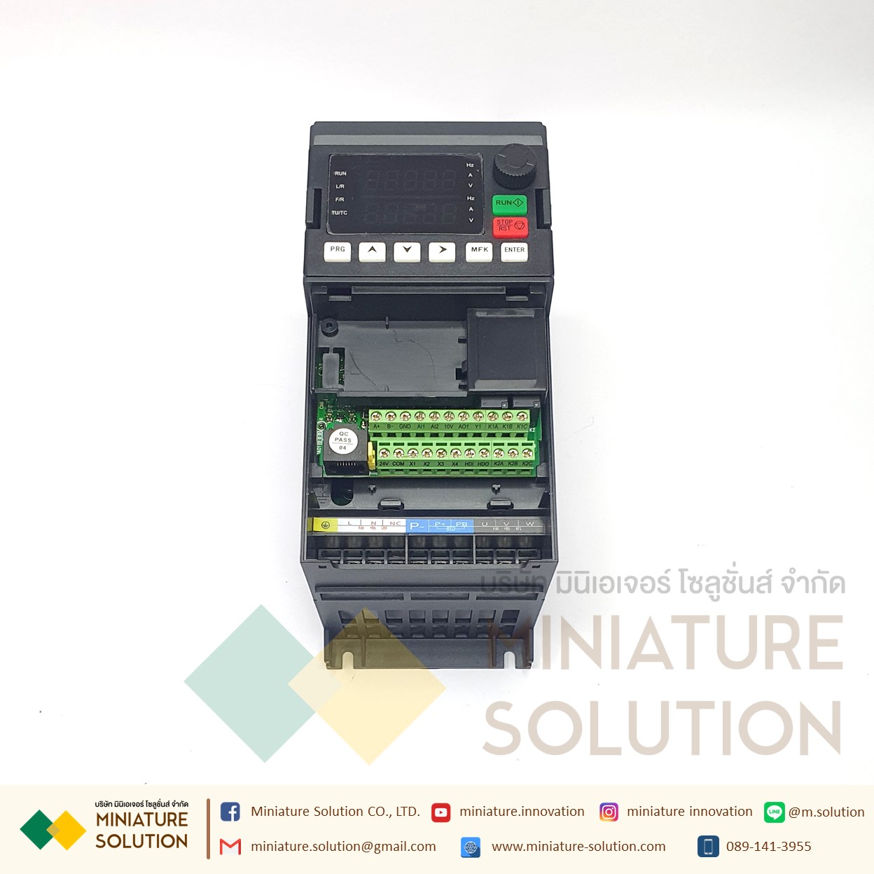 อินเวอร์เตอร์ รุ่นมาตรฐาน ตัวแปรความถี่ สำหรับมอเตอร์ ควบคุม ความเร็ว SAKO general vector inverter single three-phase 0.75/1.5/2.2/4/5.5/7.5kw speed SKI70-2D2G-1 (220 To 220 3เฟส) (0.75KW,2.2KW)