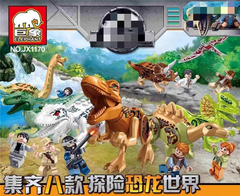 เลโก้จีน JX 1170 ชุด Jurassic World