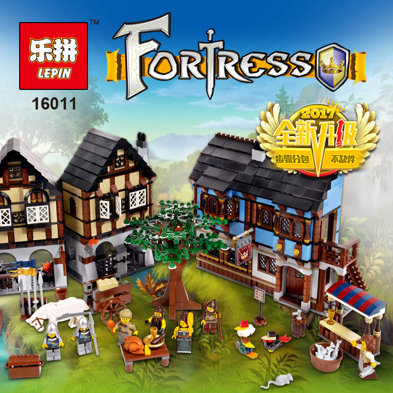 เลโก้จีน LEPIN.16011 ชุด Medieval Market Village