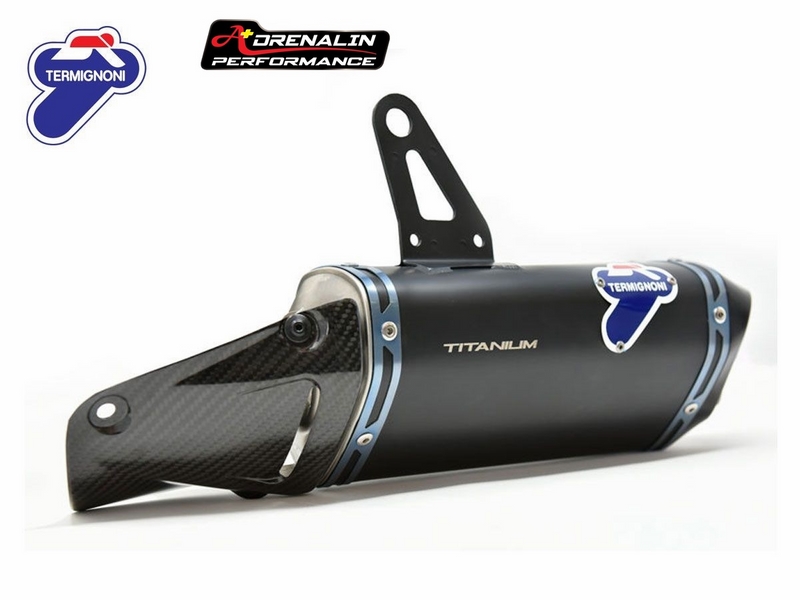 ท่อคู่ Termignoni สลิปออน ออกล่าง สำหรับ V4/V4s พร้อม กล่องจูน (For Exhibition only)