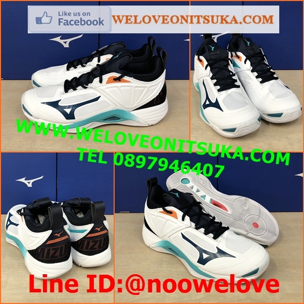 Mizuno Wave Momentum 2 สุดยอดรองเท้าอินดอร์ รุ่นใหม่ หรูหรา สีสวย พื้นหนา นุ่มใส่สบายเท้า เบา น่าใช้ V1GA211236