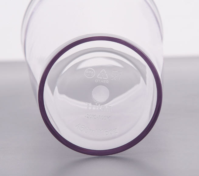 แก้วพลาสติกพร้อมหลอด,แก้วพลาสติก,450ml