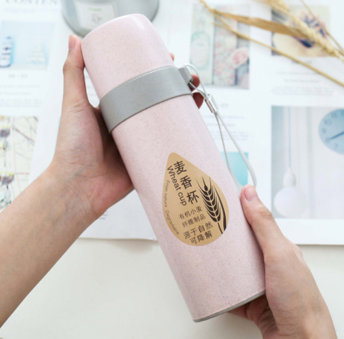 ขวดน้ำ,กระบอกน้ำฟางข้าวสาลี,แก้วน้ำECO