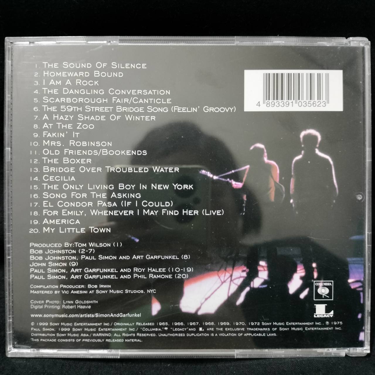 Simon & Garfunkel – The Best Of Simon & Garfunkel / ไม่ระบุ / แผ่นดี