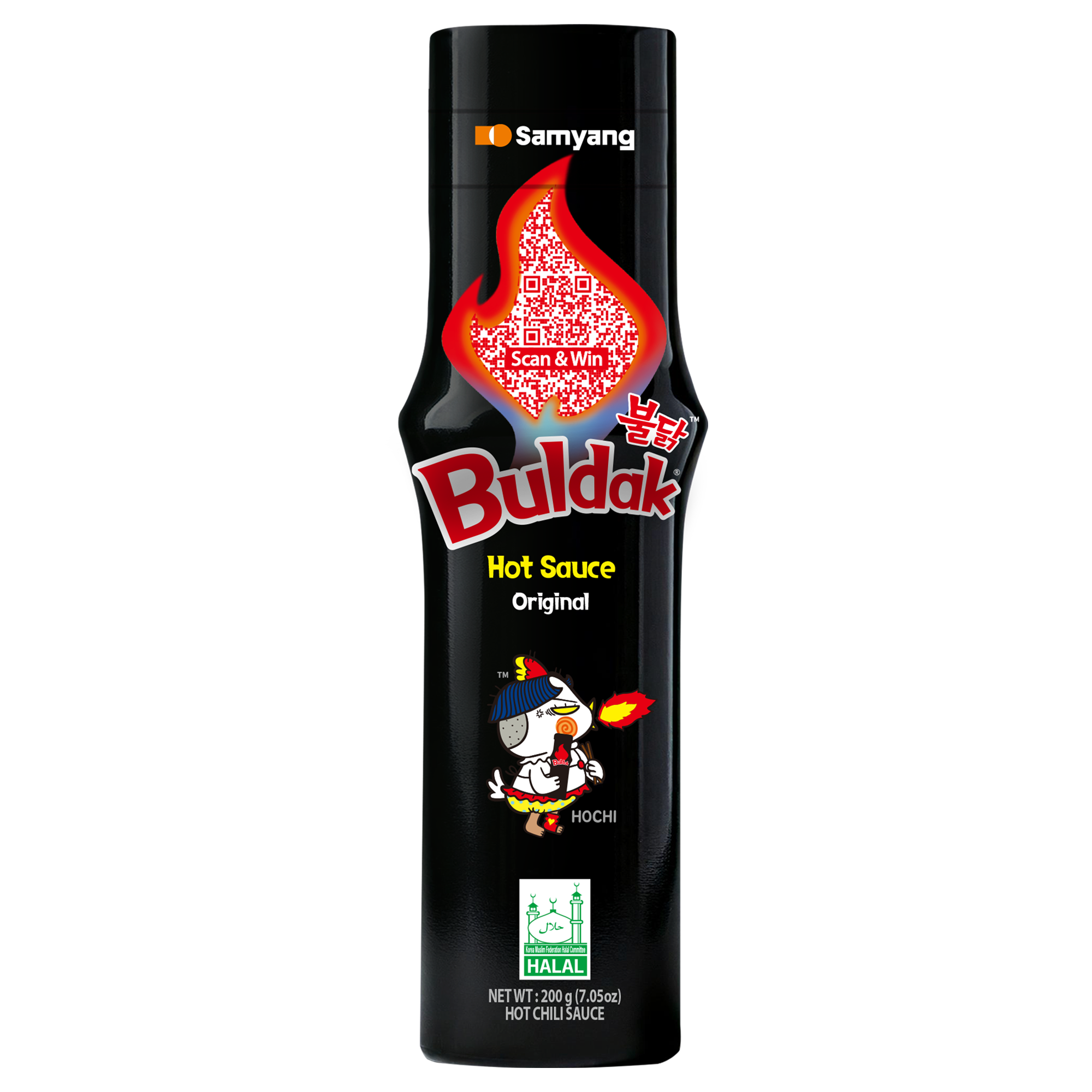 Samyang Buldak Hot Chicken Sauce Original 200 g. ซัมยัง บูลดัก ฮอทชิกเก้นซอส ออริจินอล (05-9419)