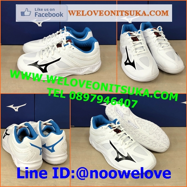 Mizuno Thunder Blade 2 รองเท้ากีฬา Indoor ยอดนิยม สีสวย โดดเด่น ชัดเจน ใส่สบายเท้า V1GA197046