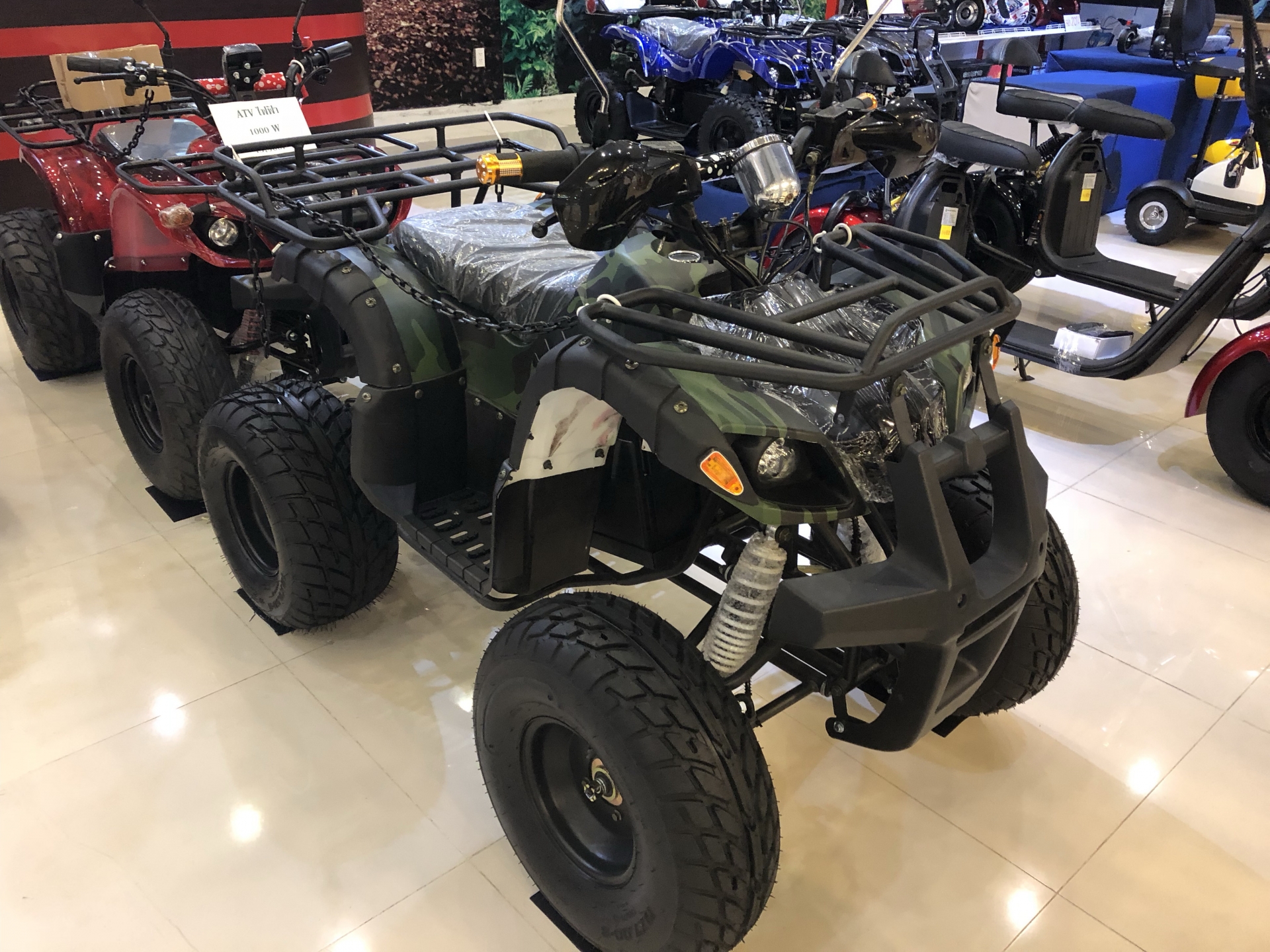 ATV125cc โฉมใหม่ล่าสุดปีล่าสุดรุ่นHunter ATV ล้อขนาดใหญ่ 8นิ้วเครื่องยนต์คุณภาพ LONCIN ระบบ4เกียร์ 3เกียร์เดินหน้า+1เกียร์ถอย ขายราคาส่ง