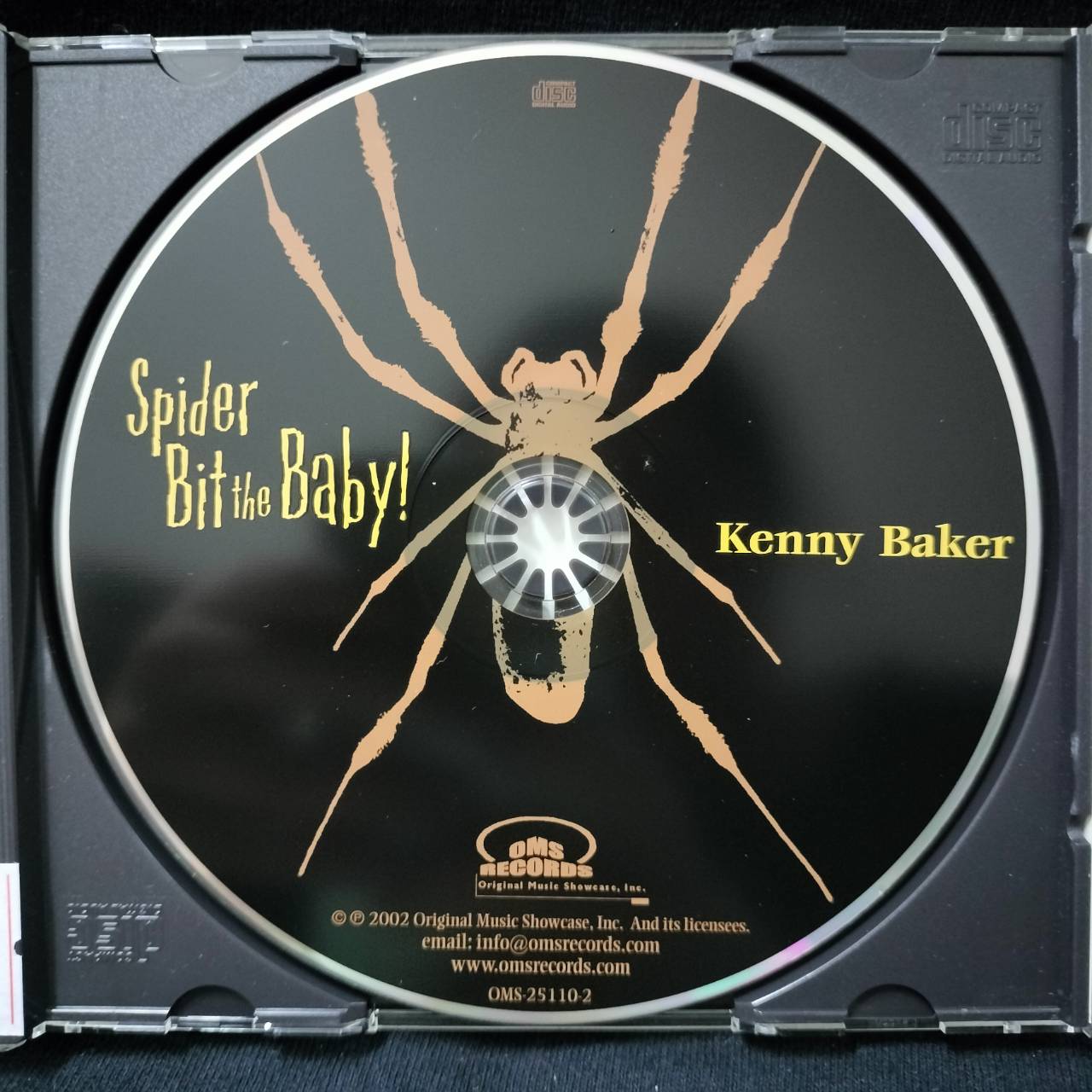 Kenny Baker – Spider Bit the Baby! / ไม่ระบุ / แผ่นสวย