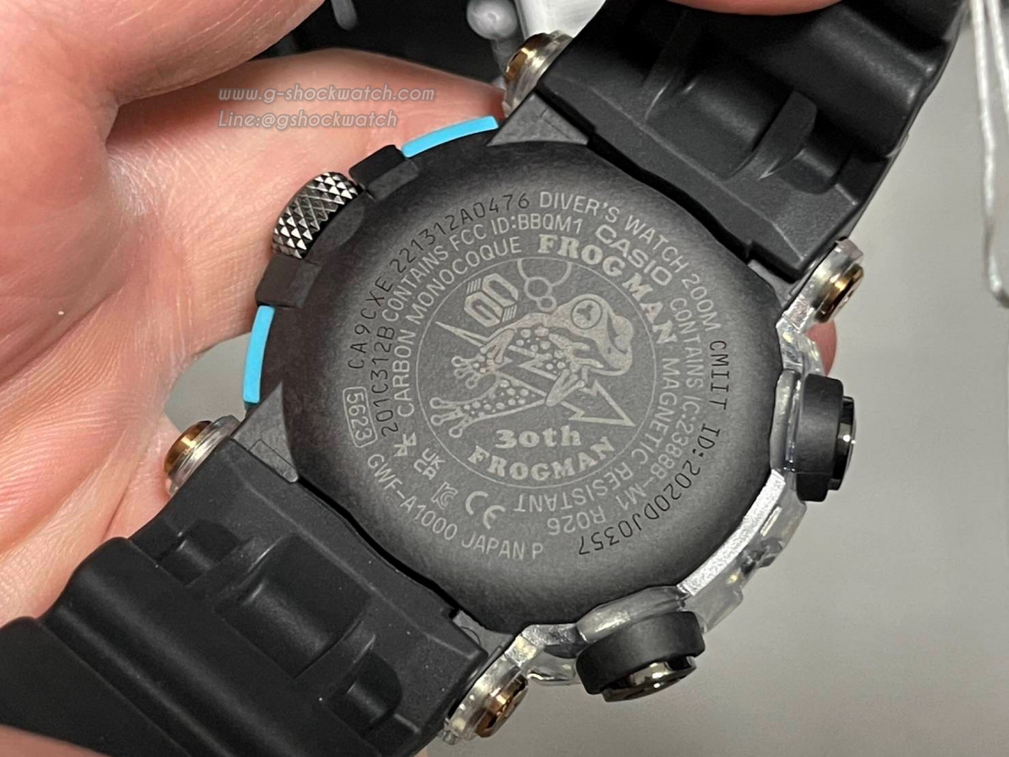 CASIO G-SHOCK นาฬิกาข้อมือ นาฬิกากันน้ำ นาฬิกาของแท้ ประกันศูนย์ CMG 1 ปี รุ่น GWF-A1000APF-1A