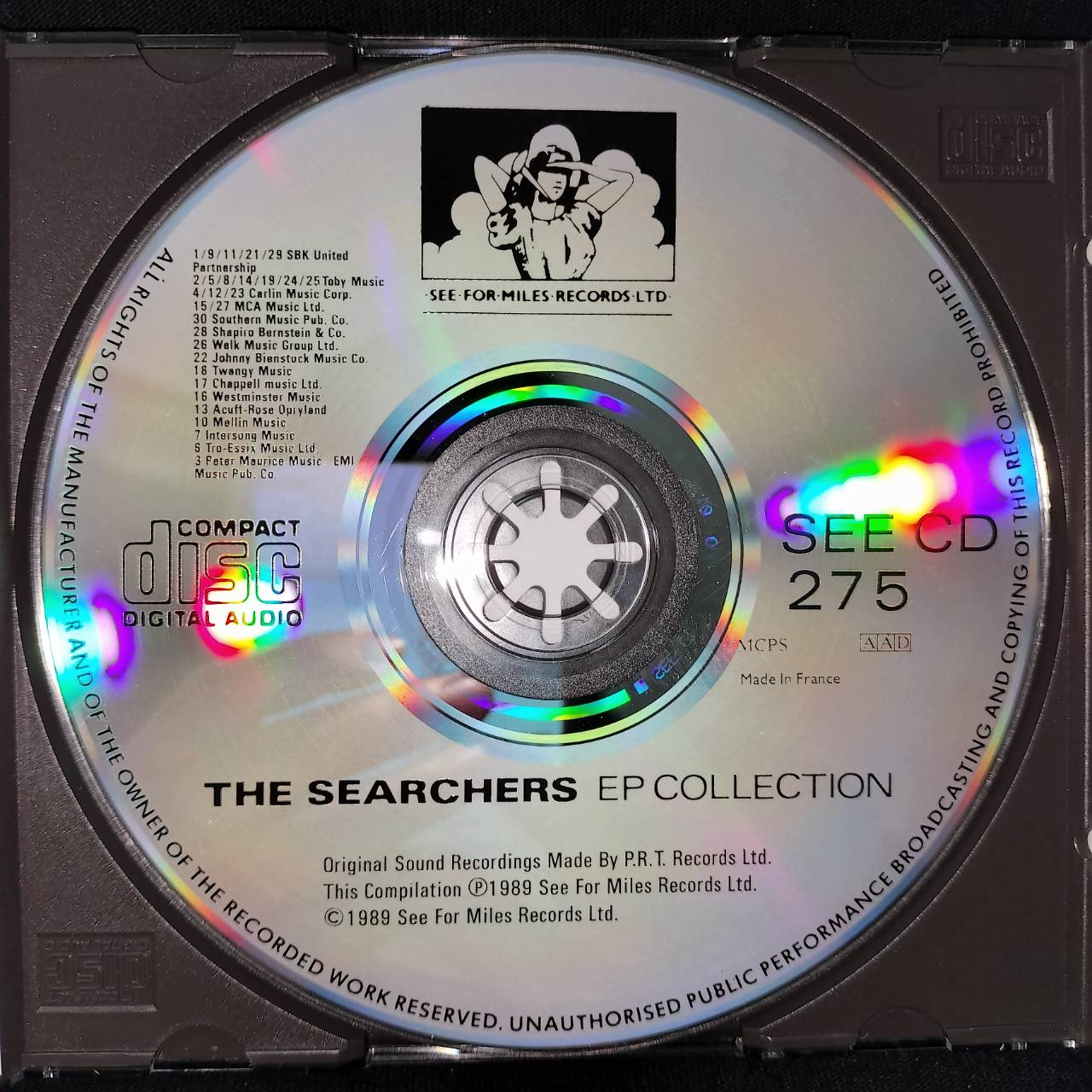 The Searchers – The EP Collection / FRANCE / แผ่นสวย