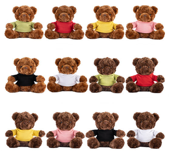 รับผลิต,ตุ๊กตาหมีปักโลโก้,ตุ๊กตาหมี,ตุ๊กตาหมีของขวัญ,โรงงานผลิตตุ๊กตาหมี,ของขวัญ,ของแจก,25cm