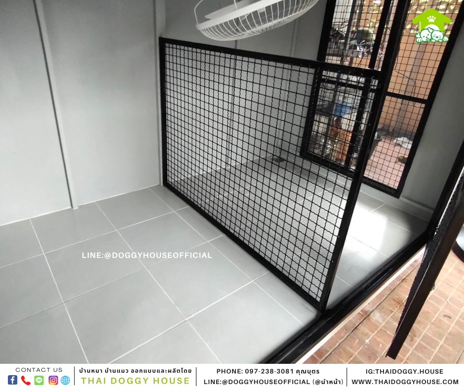 บ้านหมา แบบบ้าน Box style