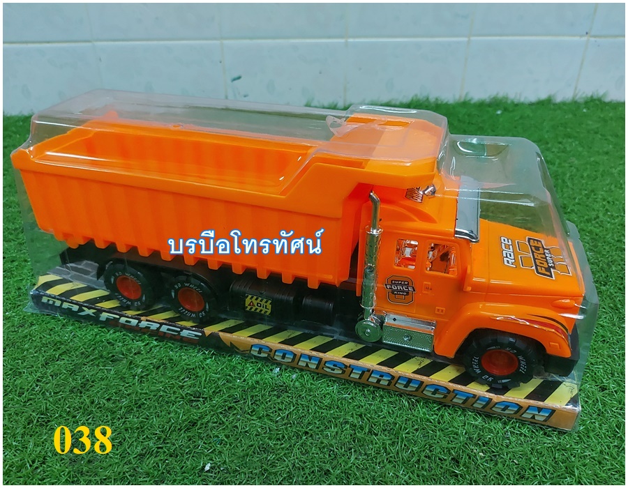 ของเล่นเด็กรถบดถนน รถ6ล้อ รถก่อสร้าง รถน้ำมัน แม็คโคร รถเครน รถโม่ปูน รถดั้มขนดิน