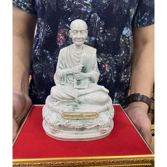 พระพุทธชินราช ลายหินอ่อนหยก สูง12นิ้ว