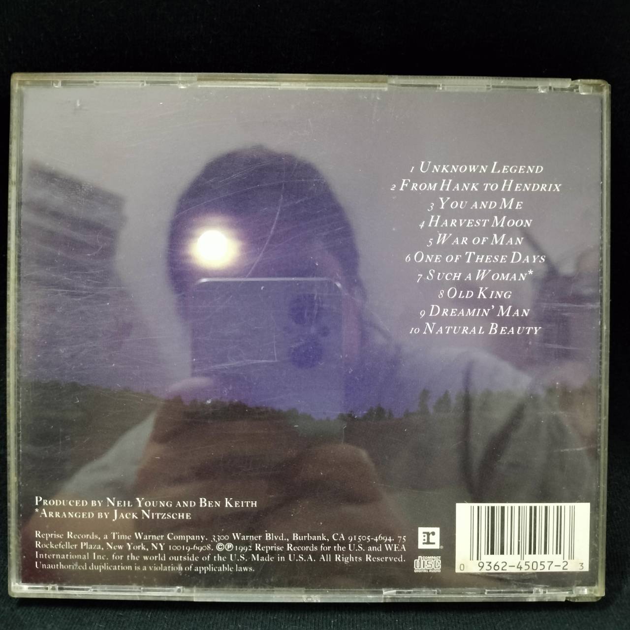 Neil Young – Harvest Moon / USA / ปกมีจุดเหลือง / แผ่นดี