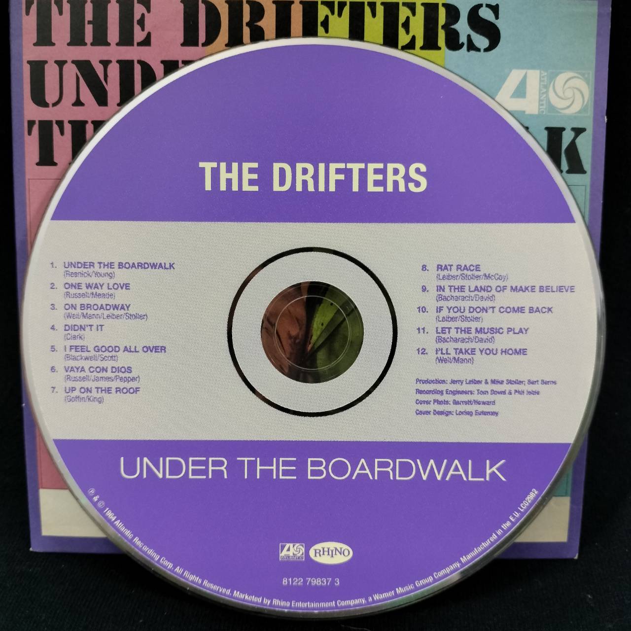 The Drifters – Original Album Series / EU / กล่องสวมมีสก๊อตเทปติดอยู่ / 5CD / แผ่นดี