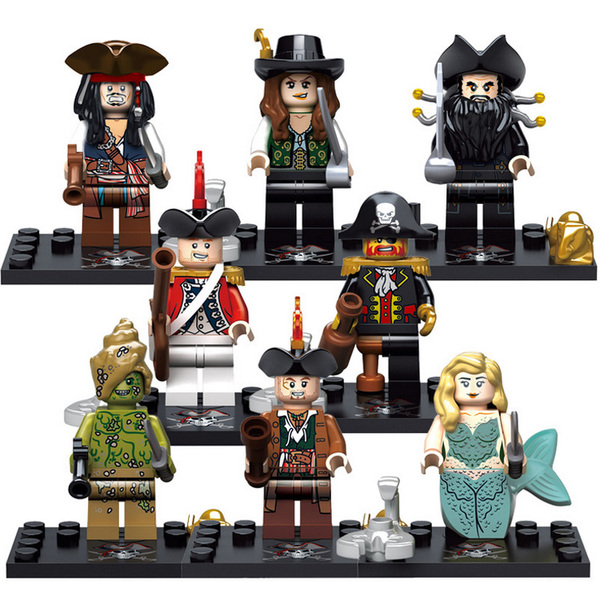 เลโก้จีน KSZ 518 ชุด pirate of the caribbean (สินค้ามือ 1 ไม่มีกล่อง)