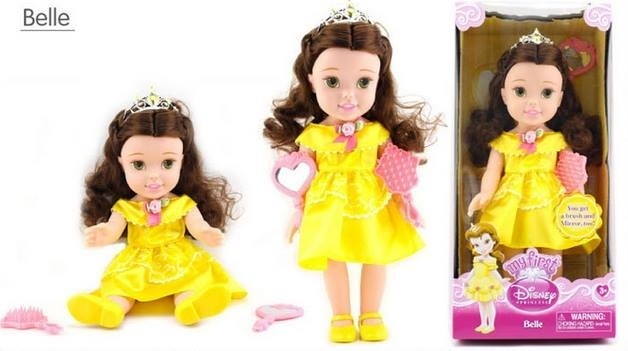 ตุ๊กตาเจ้าหญิงดิสนีย์เบลล์ Disney Princess Belle สูง 12" (My First Disney Princess Belle)ลิขสิทธิ์แท้