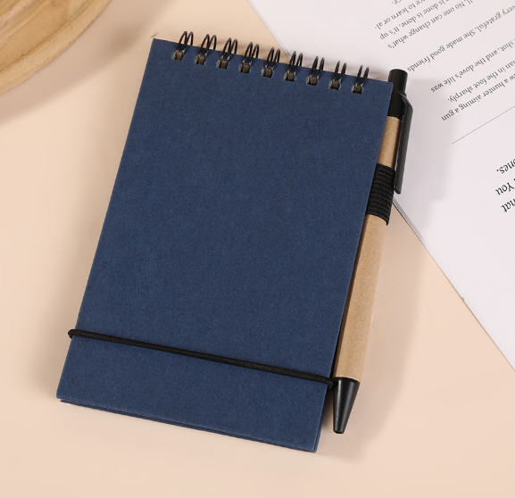 สมุด+ปากกา,ชุดสมุดสกรีนโลโก้