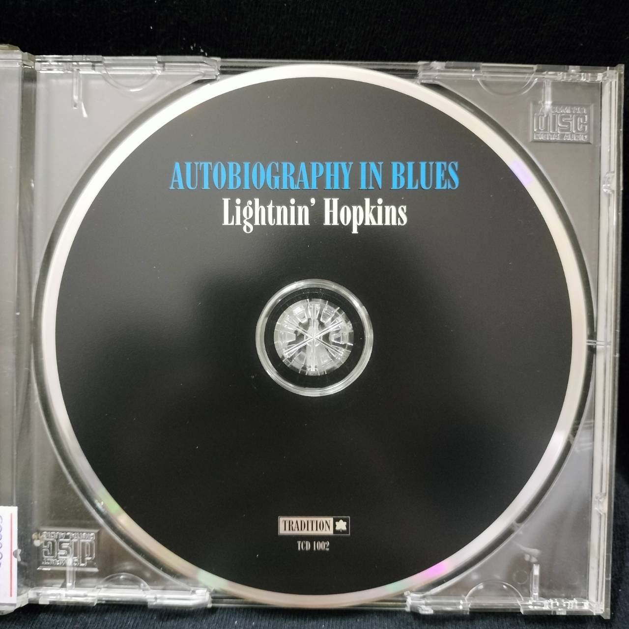 Lightnin' Hopkins – Autobiography In Blues / USA / ปกเจาะ / แผ่นสวย