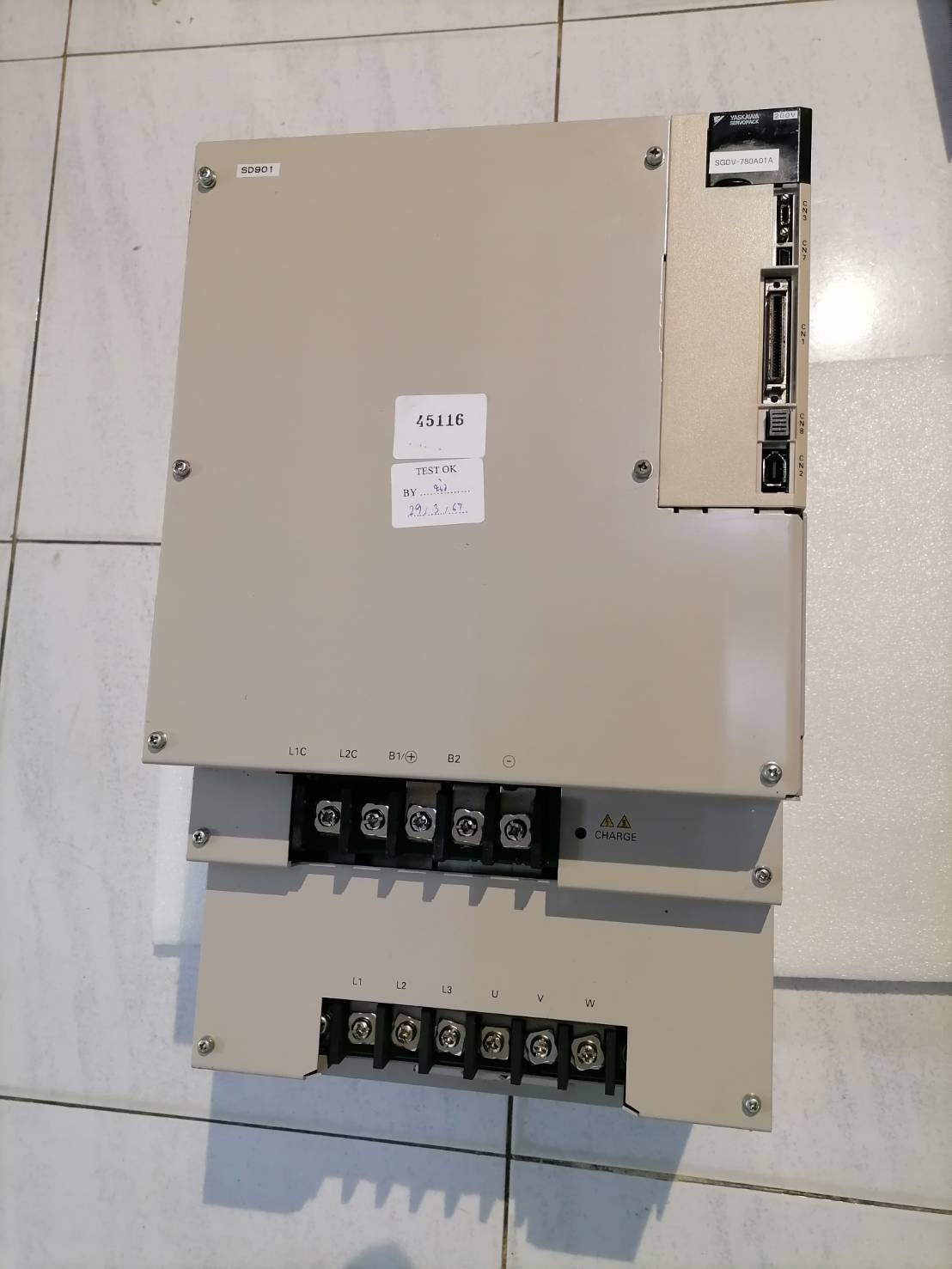 SGDV-780A01A YASKAWA SERVO DRIVE