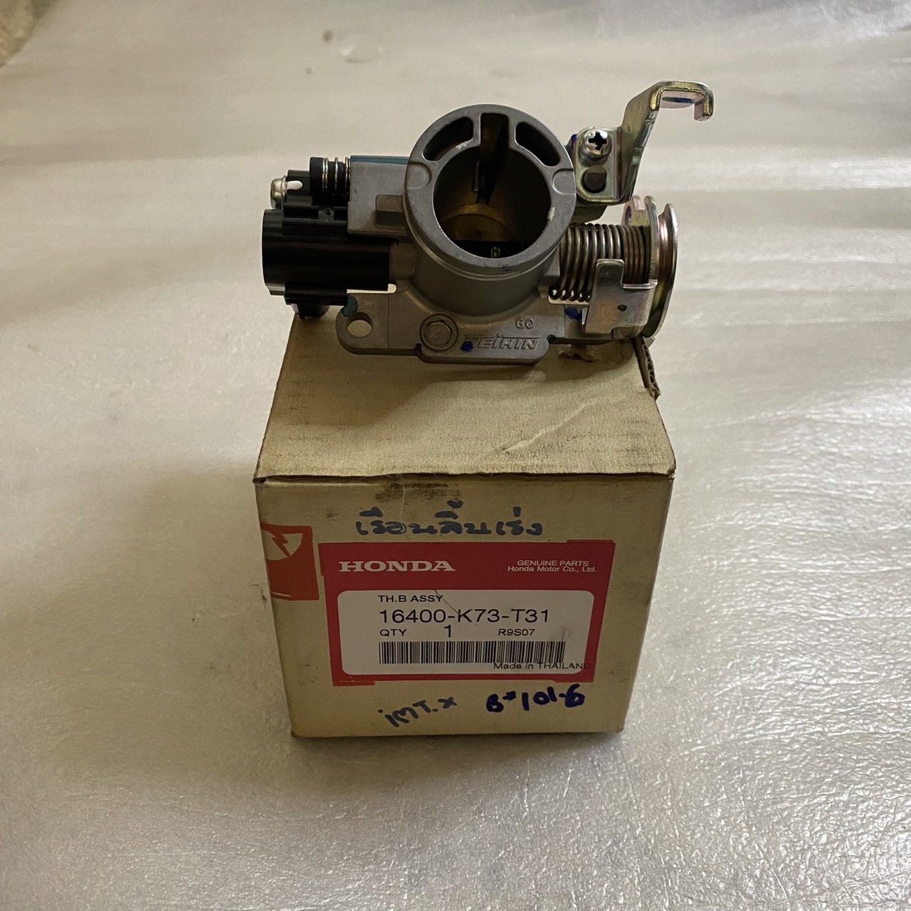 16400-K73-T31 เรือนลิ้นเร่งทั้งชุด (YBB A) สำหรับรุ่น Wave125i 2012/ปลาวาฬ อะไหล่แท้ HONDA