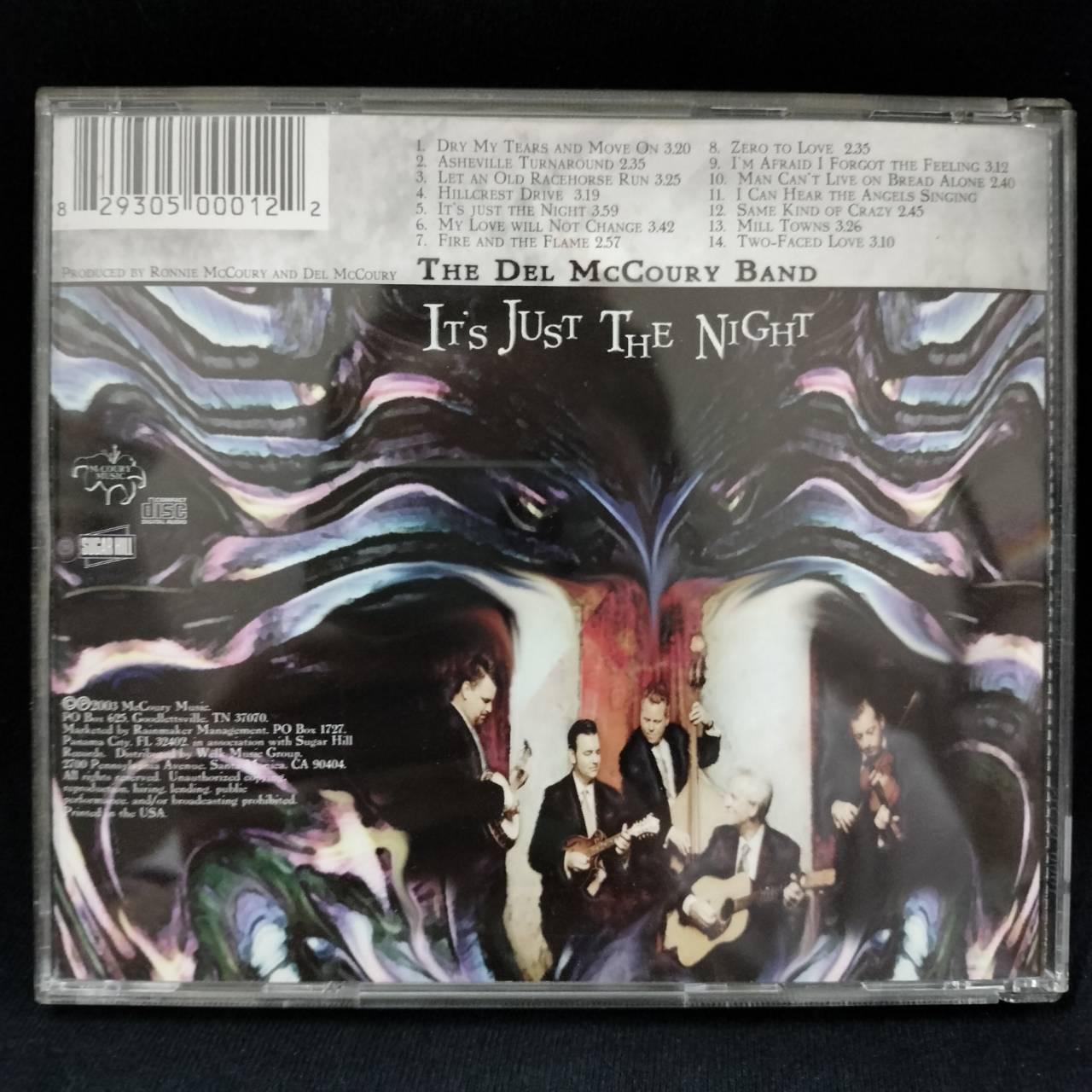 The Del McCoury Band – It's Just The Night / USA / แผ่นสภาพนางฟ้า