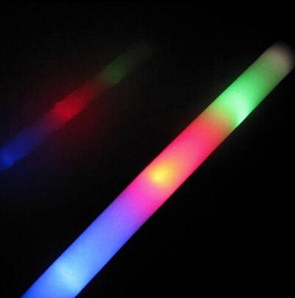 กระบองไฟโฟม,กระบองไฟโฟมแบบไฟกระพริบ,กระบองไฟโฟมหลายสี,กระบองไฟ,อุปกรณ์เชียร์คอนเสิร์ต