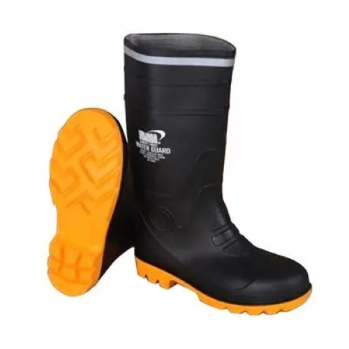 รองเท้าบู๊ทยางหัวเหล็ก 37/38/39/40/41/42/43/44/45/46 ดำ-เหลือง YAMADA Water Guard