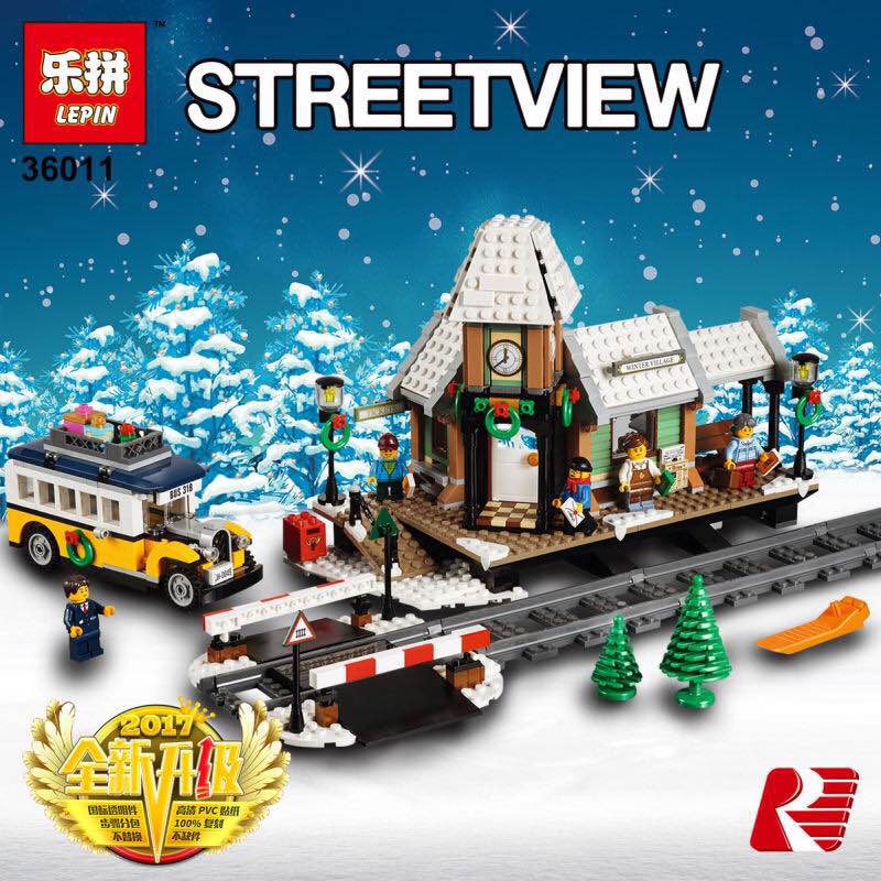 เลโก้จีน LEPIN.36011 ชุด Winter Vilage Station