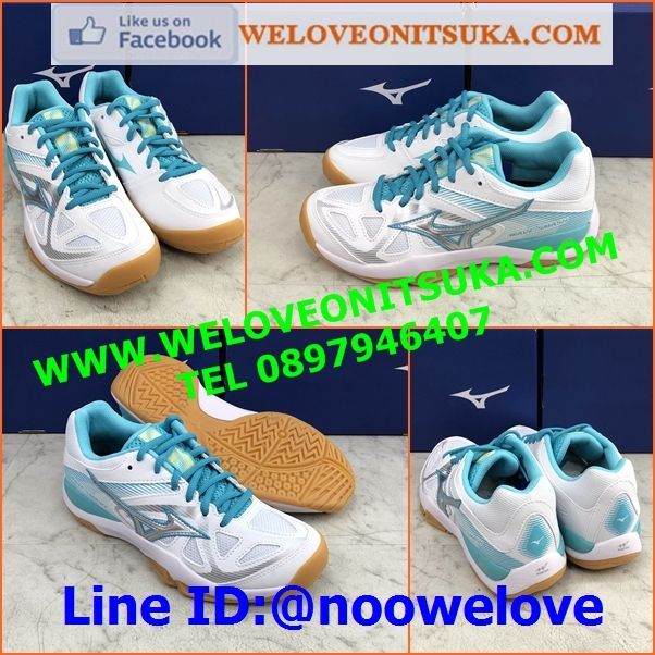 Mizuno Wave Smash 5 ยอดรองเท้าแบดมินตัน สำหรับสาวๆ ยอดนิยม หรูหรา สีสวย นุ่มใส่สบายเท้า เบา น่าใช้ 71GA196024