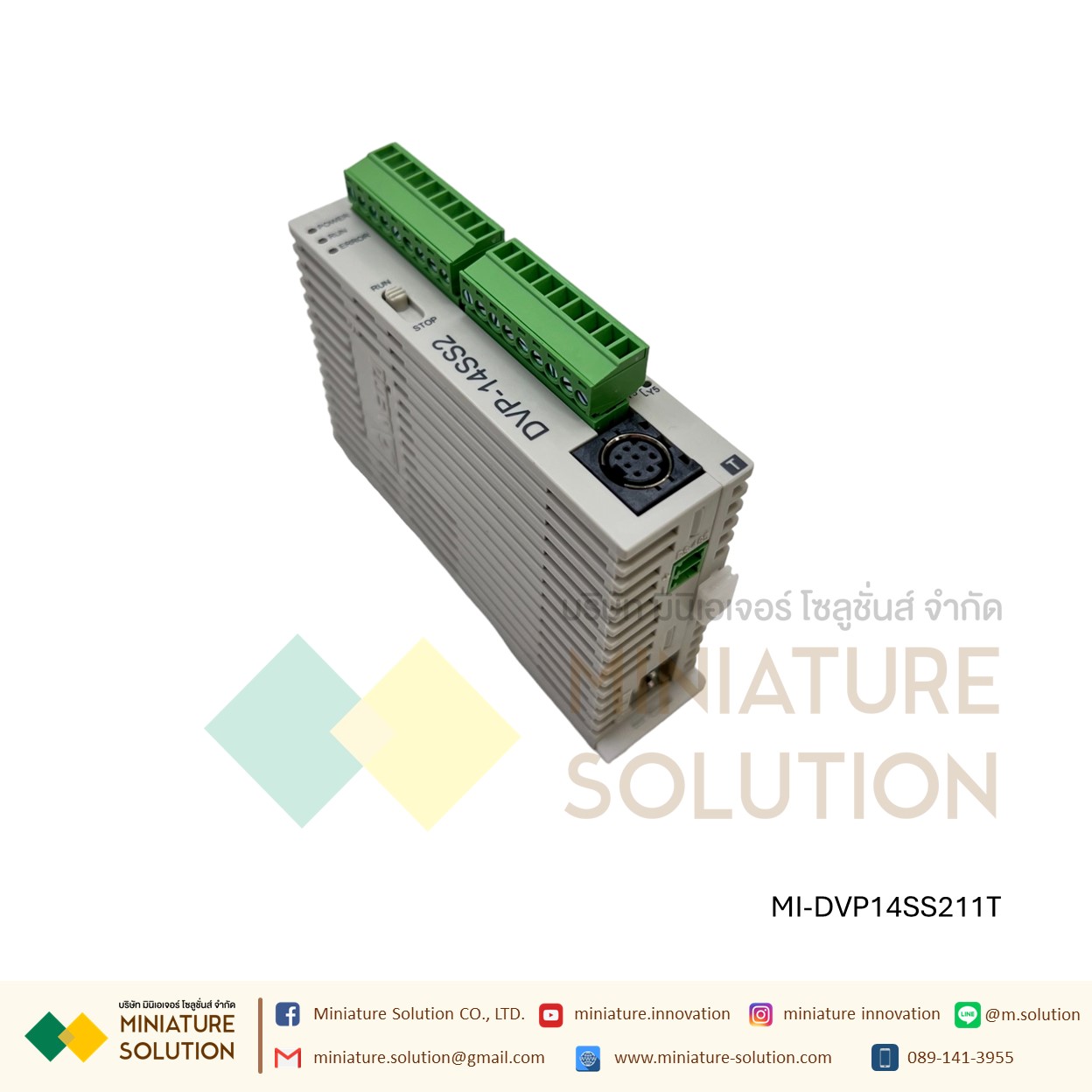 Delta DVP Series (Slim) PLC DVP12SE11T 8I/4O ,Ethernet 24V (Transistor) DVP14SS211T 8I/6O 24V (Transistor)