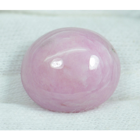 พลอยทับทิมแท้ (Ruby) 17.40 กะรัตสีชมพูนม