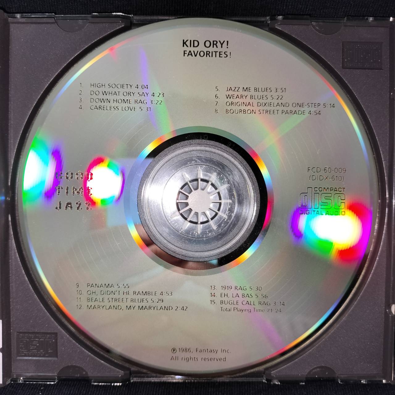 Kid Ory's Creole Jazz Band – Kid Ory Favorites / USA / แผ่นดี