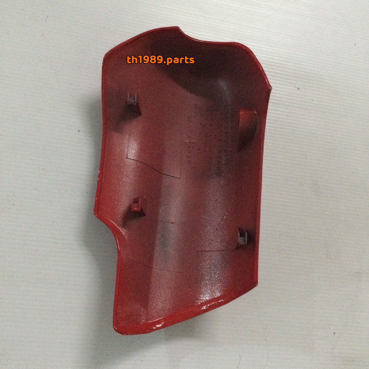 61200-KEV-900ZU ฝาครอบโช้คหน้าขวาสีแดง WAVE100 NF100T(B) อะไหล่แท้ HONDA