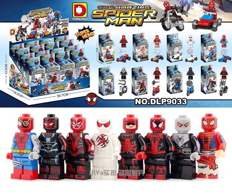 เลโก้จีน DLP9033 ชุด Spider man