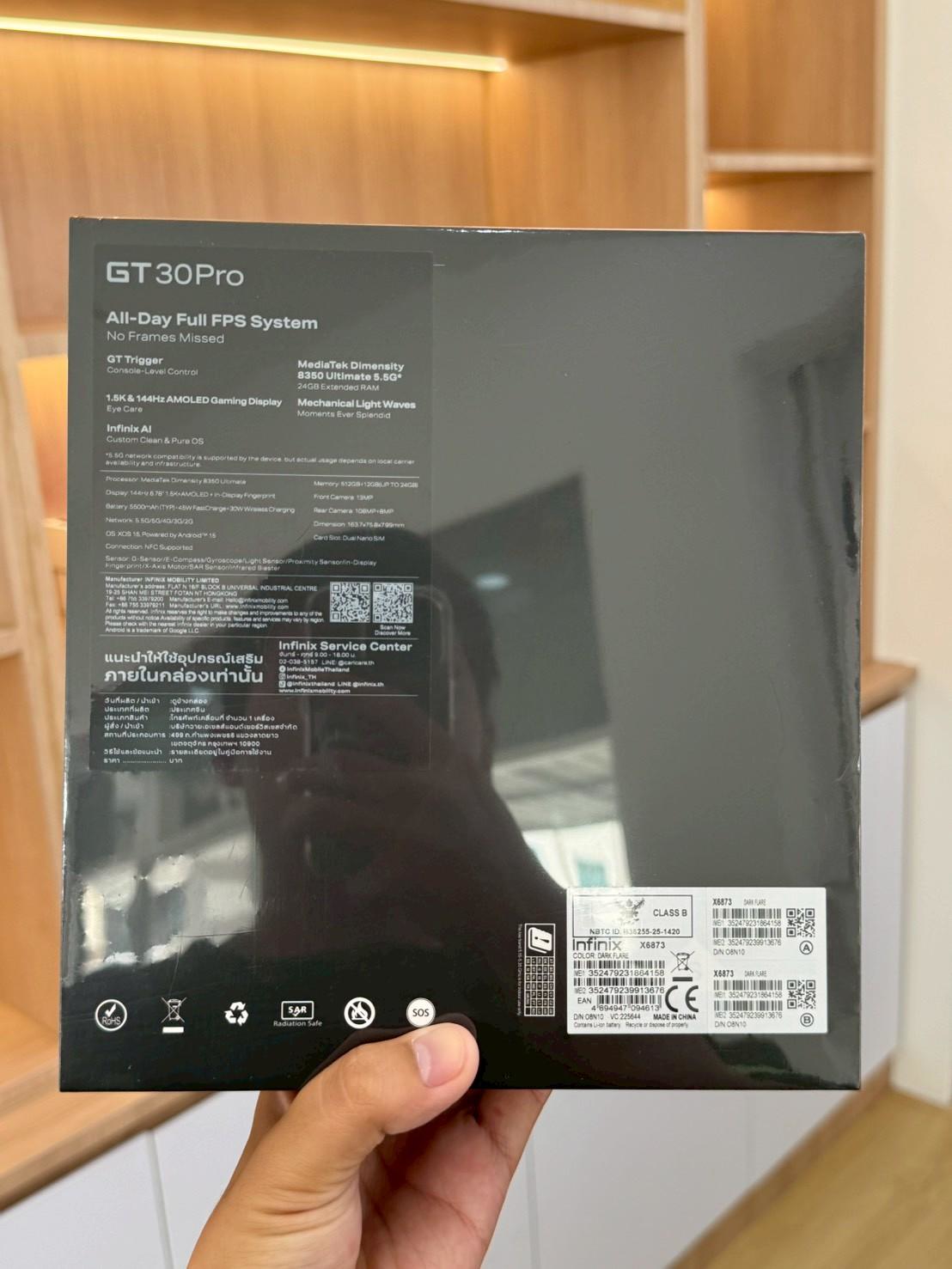 Infinix GT 30 Pro (12+512) Dark Flare (5G)