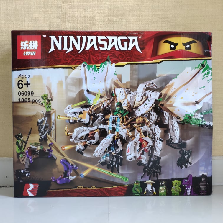 เลโก้จีน Lepin 06099 ชุด Ninjago The Ultra Dragon