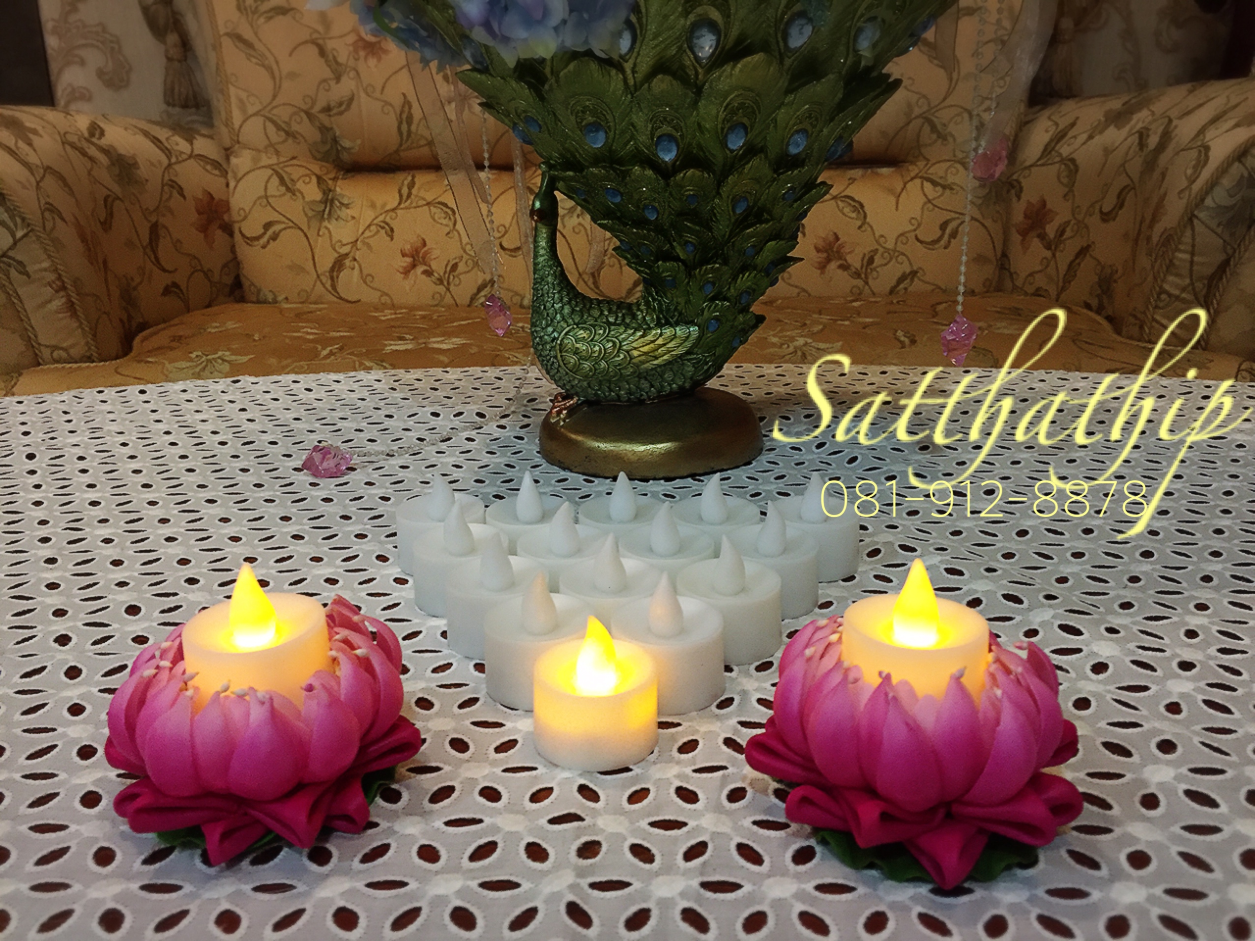 ชุดเทียนไฟฟ้า - Electric candle