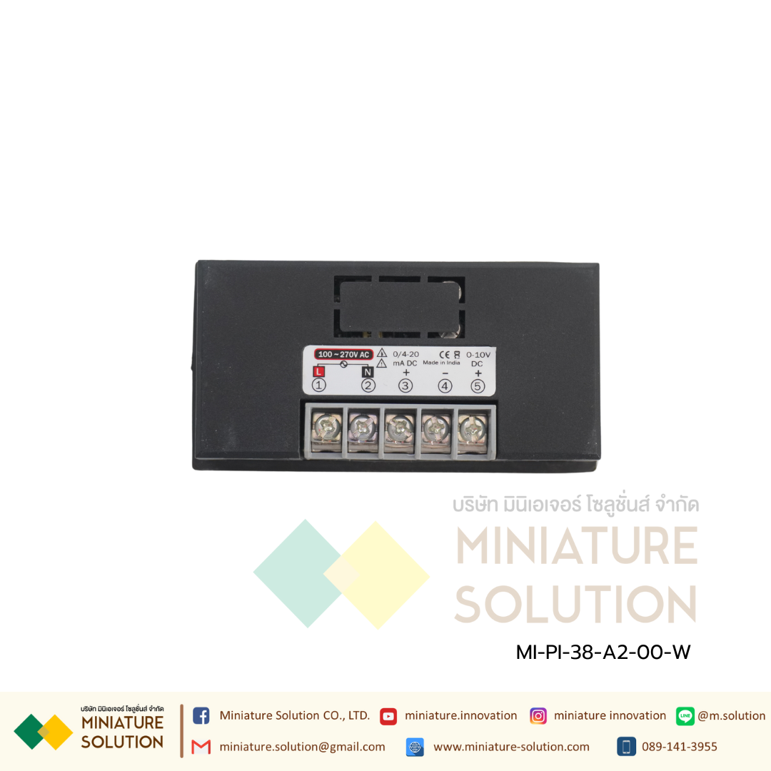 PI-38-A2-00-W Process Indicator, 48x96 Multispan