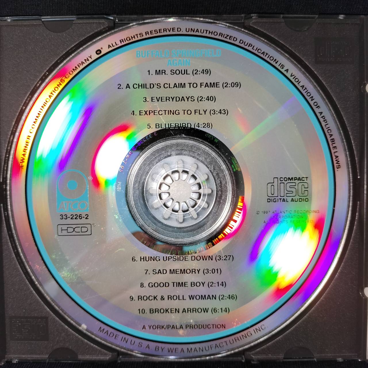 Buffalo Springfield – Buffalo Springfield Again / USA / ปกในมีจุดเหลือง / แผ่นดี