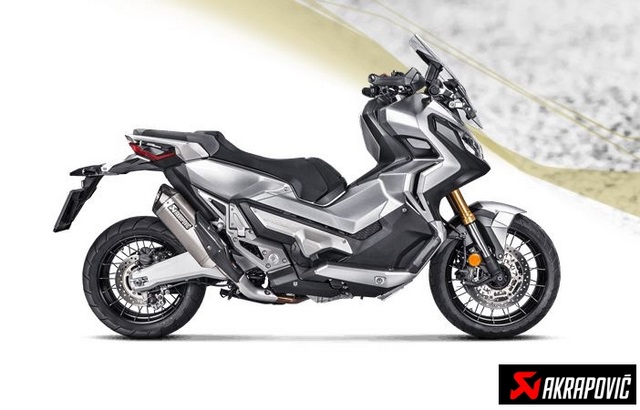 ท่อ Akrapovic Slip-On titanium สำหรับ X-adv 2017+ (For Exhibition only)